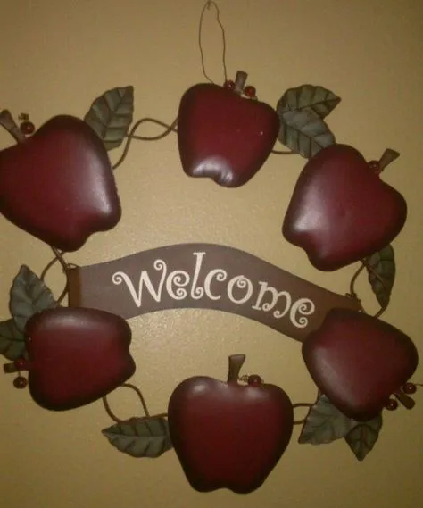 14078 apple pattern kitchen decor 2