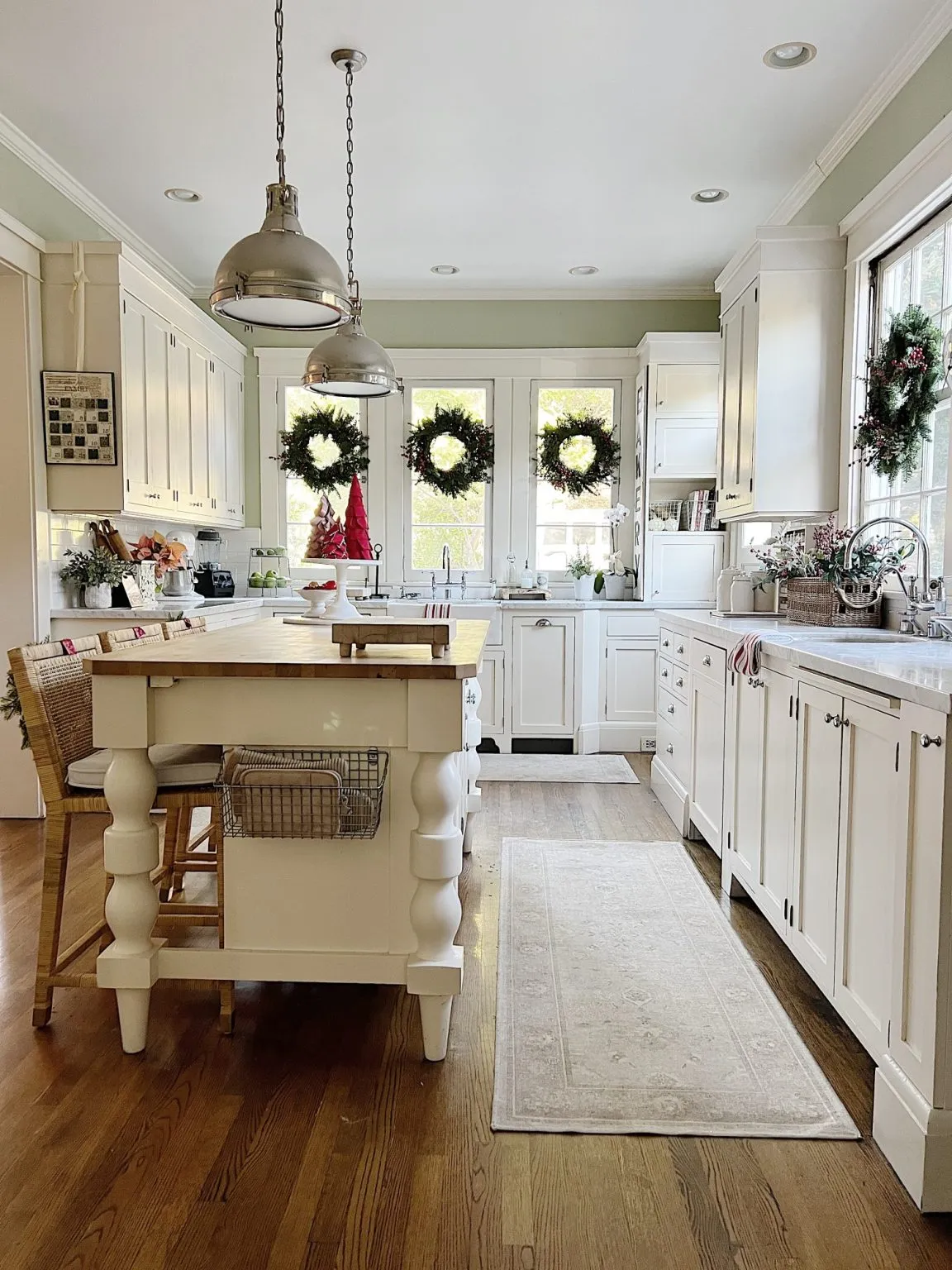 14083 christmas kitchen theme 60cm