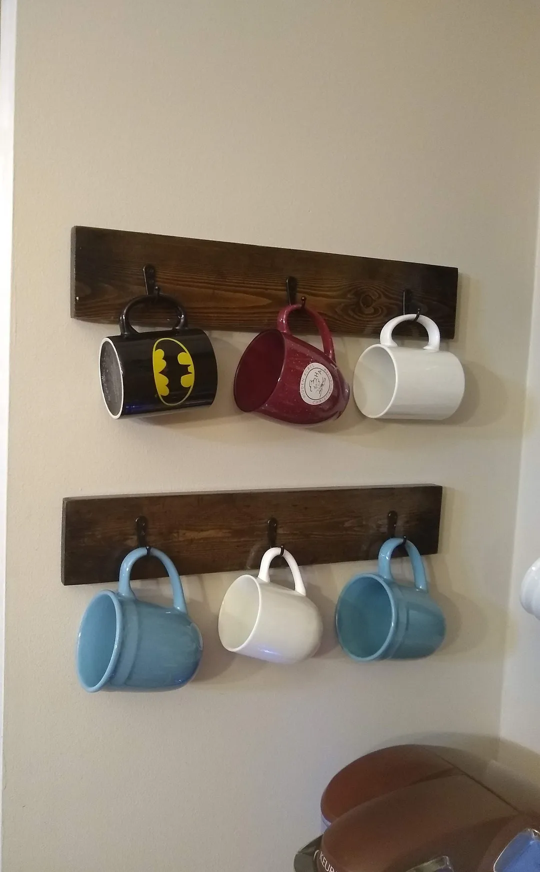 14098 countertop coffee mug holder