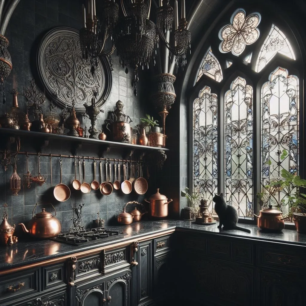 14103 gothic kitchen textiles