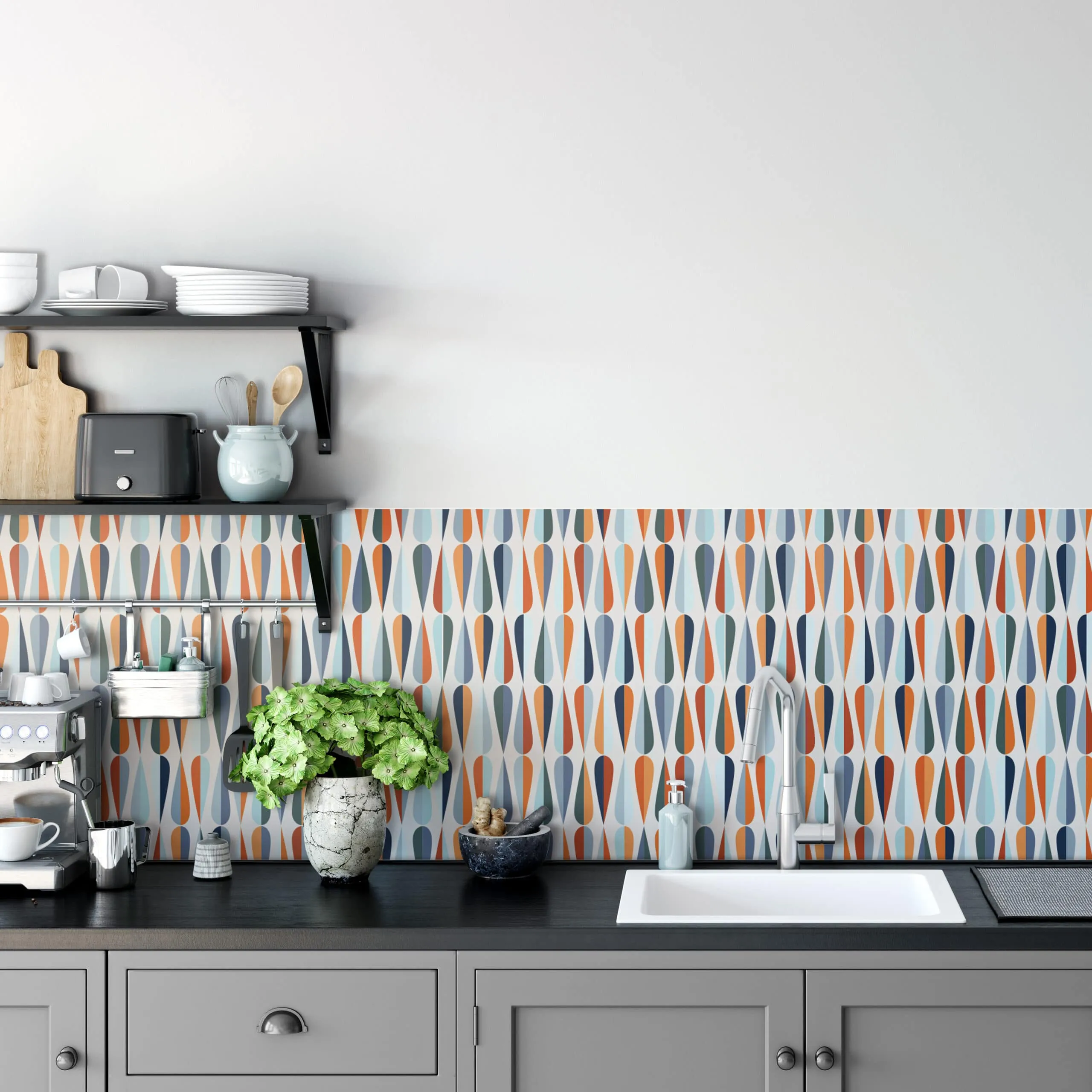 14112 tin backsplash kitchen