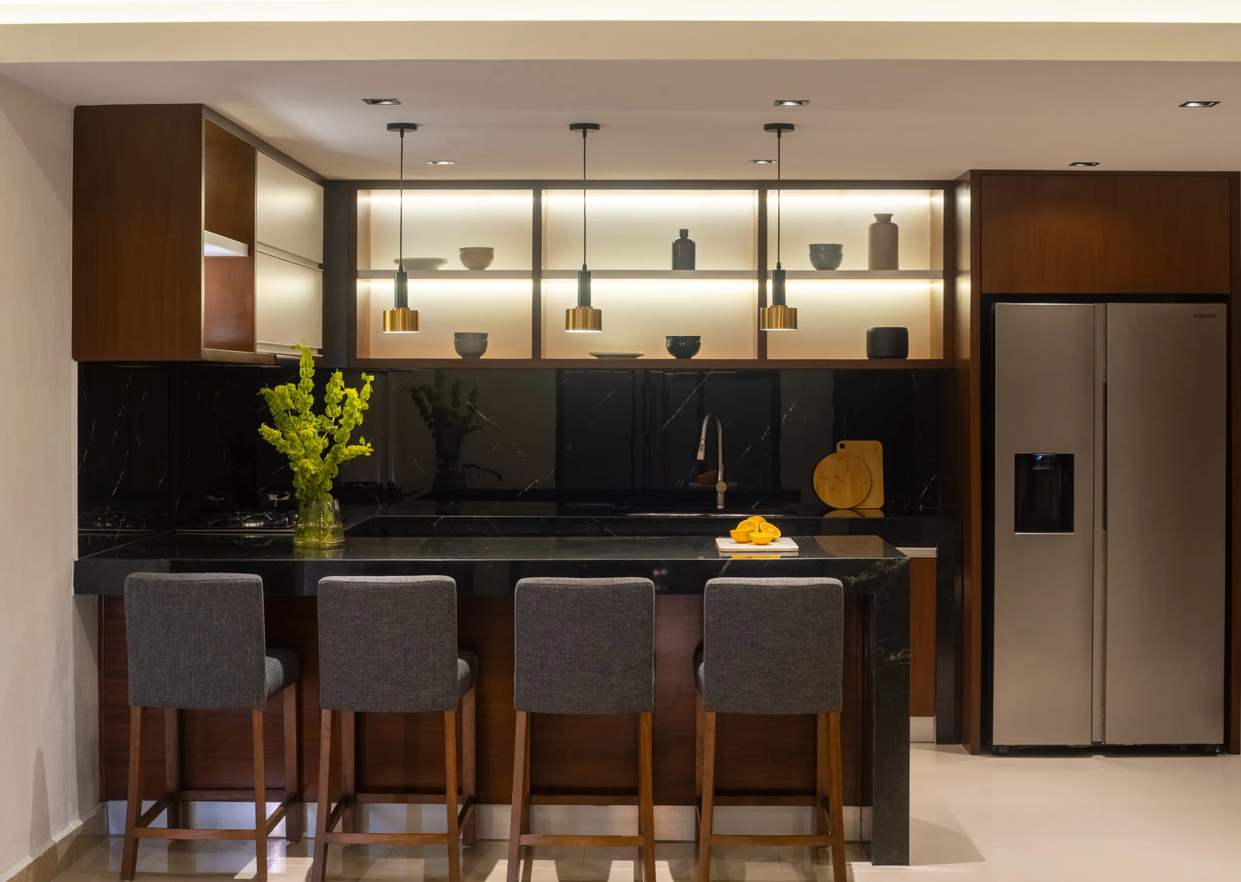 14121 black stone kitchen minimalist