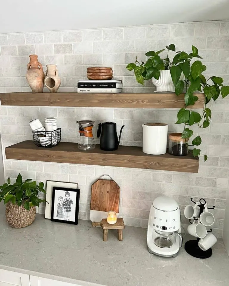 14151 farmhouse kitchen shelves inspiration