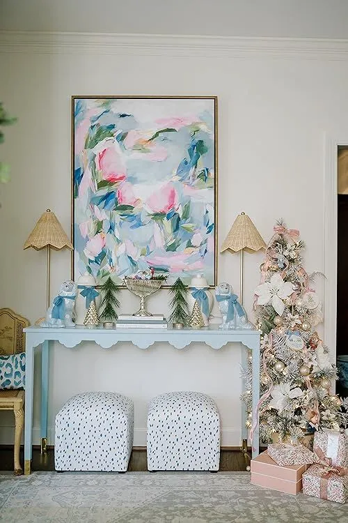 14197 christmas kitchen table setting