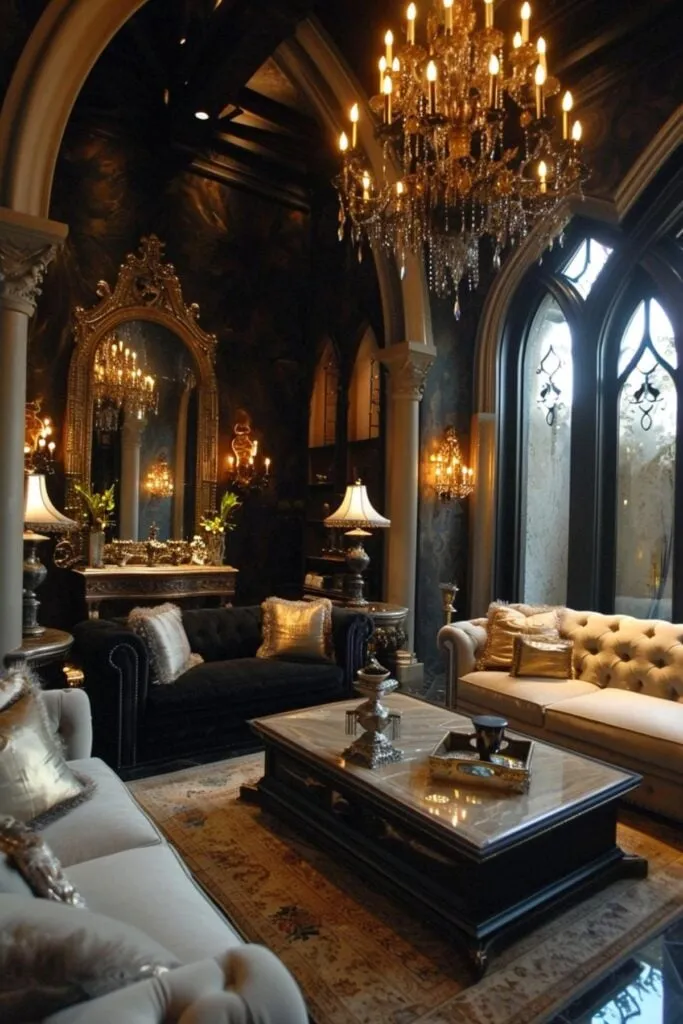 14206 gothic kitchen chandelier