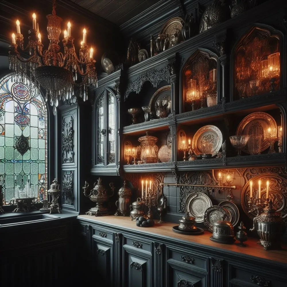 14207 gothic kitchen accessories