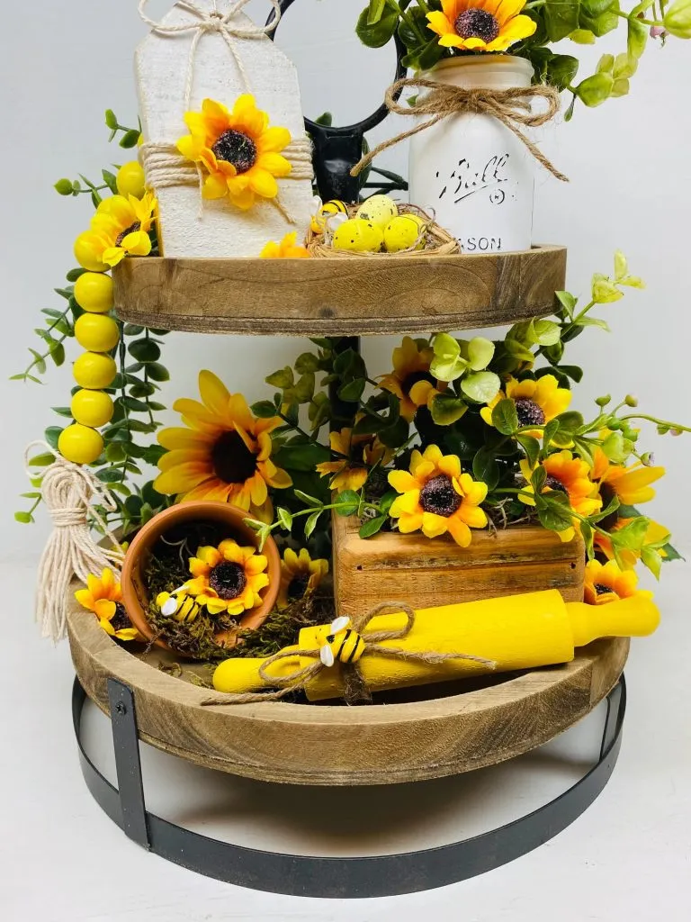14216 sunflower wall art kitchen