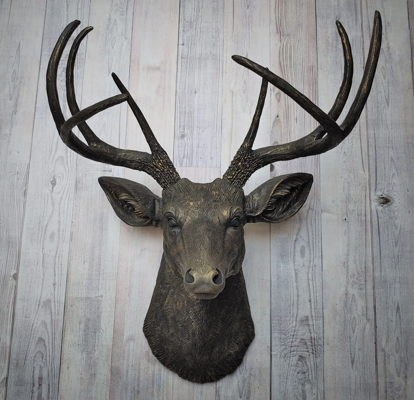 14219 faux deer head kitchen decor 3