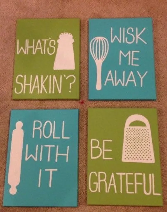 14223 diy kitchen wall decor