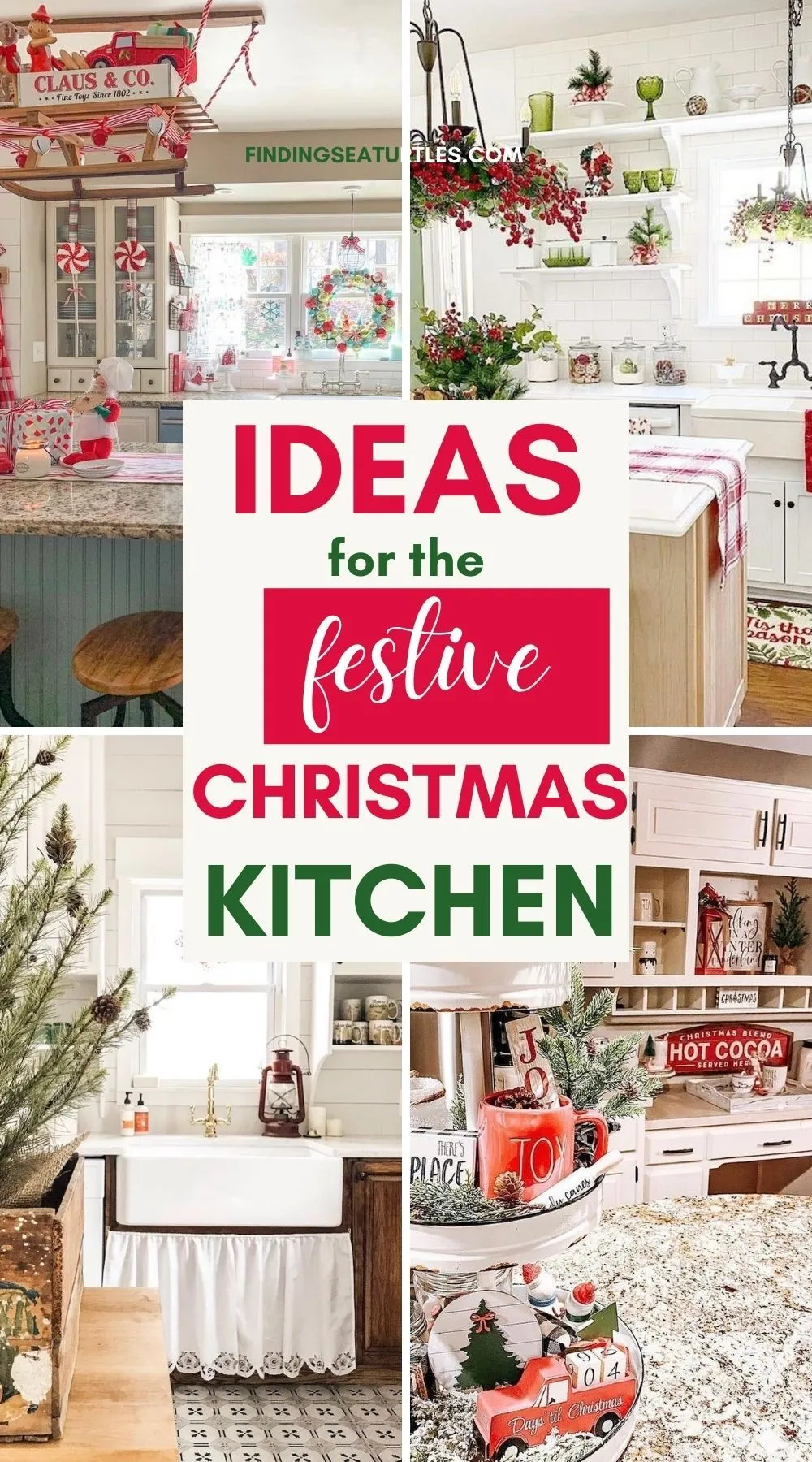 14224 christmas kitchen countertop
