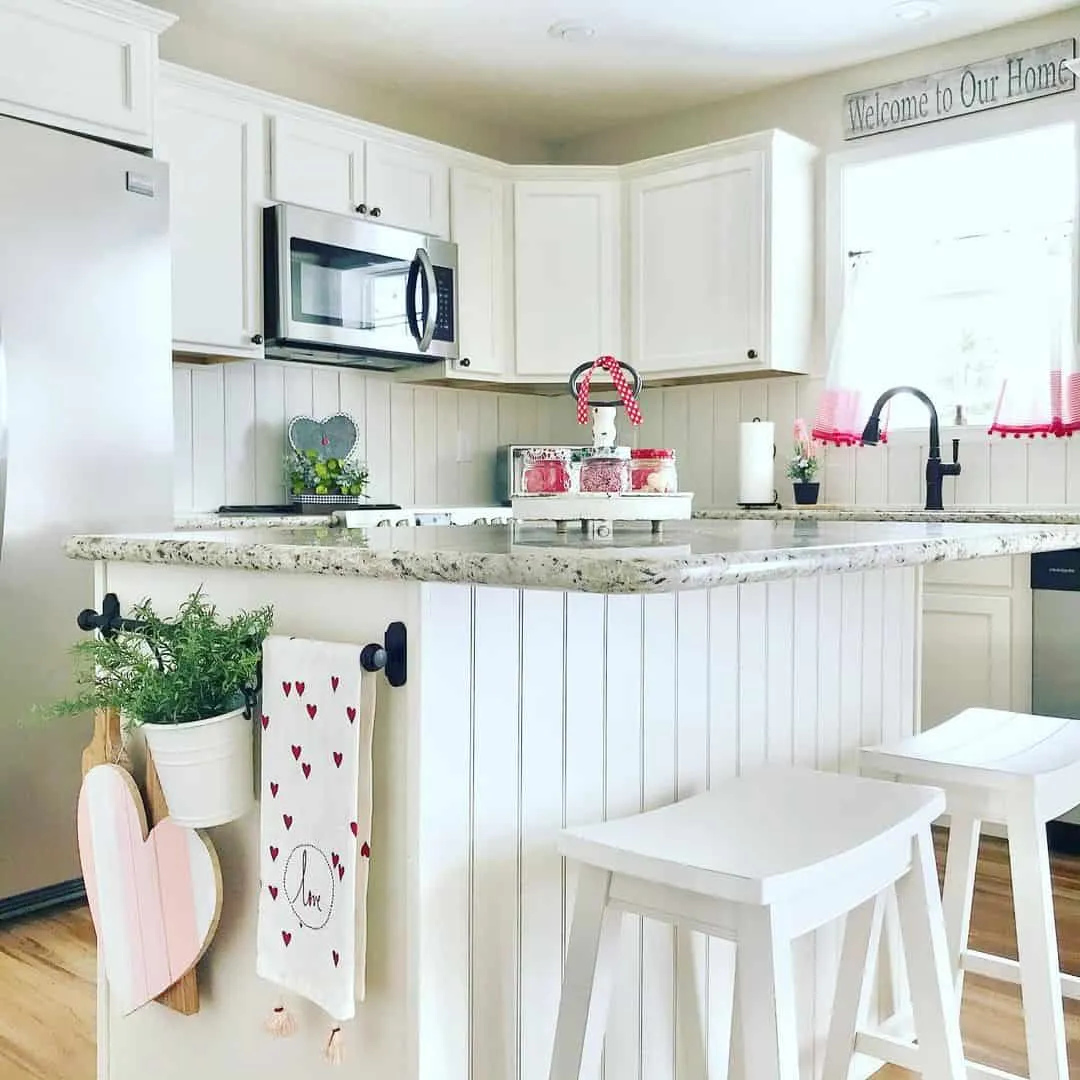 14236 red kitchen accessories