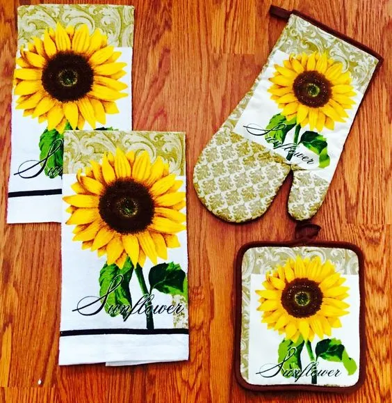 14240 sunflower wall art