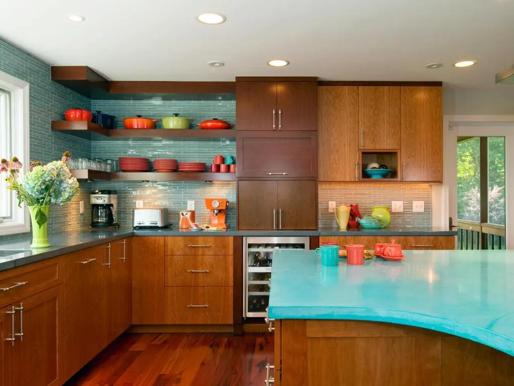 14274 midcentury modern kitchen color palette