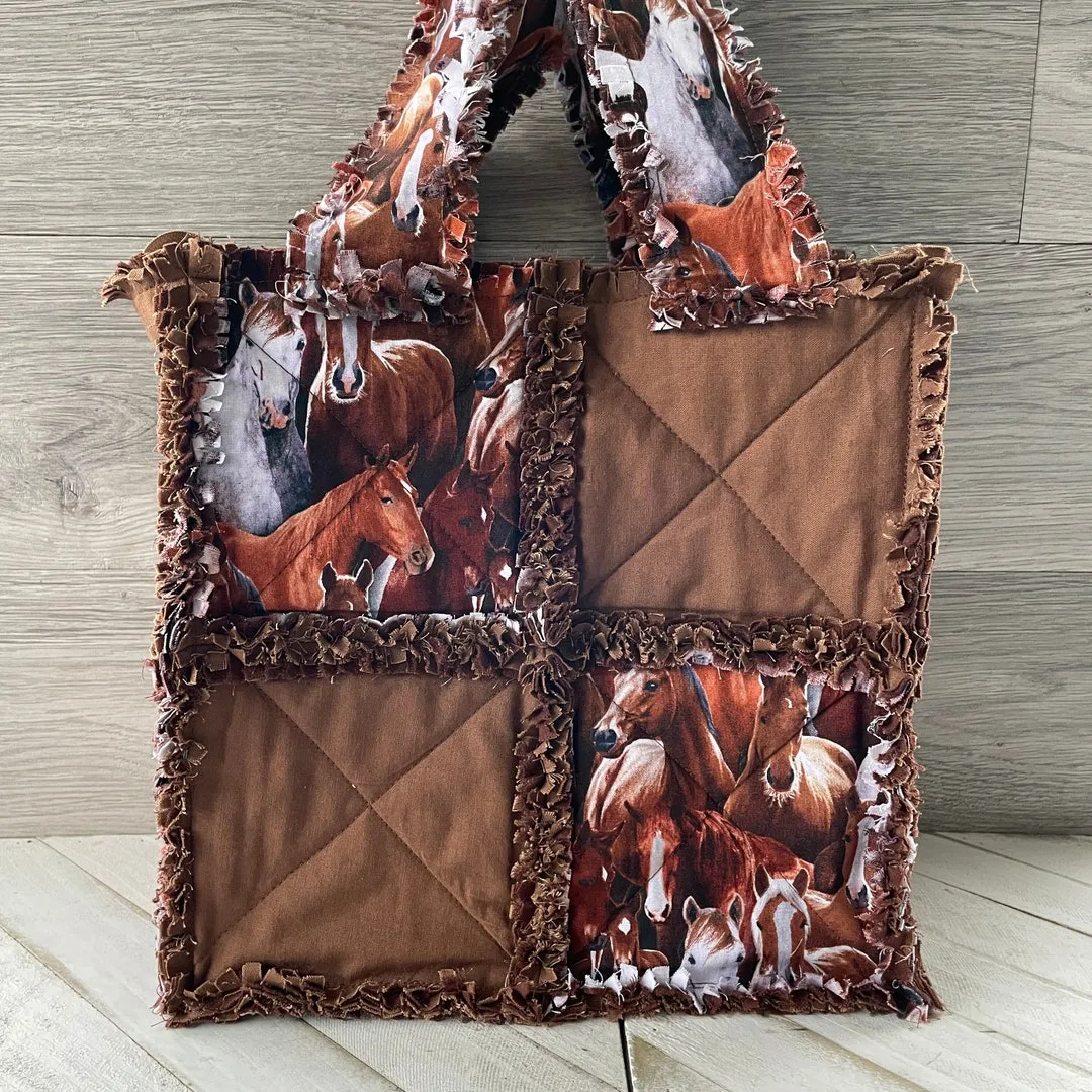 14308 horse tote balanced aesthetic