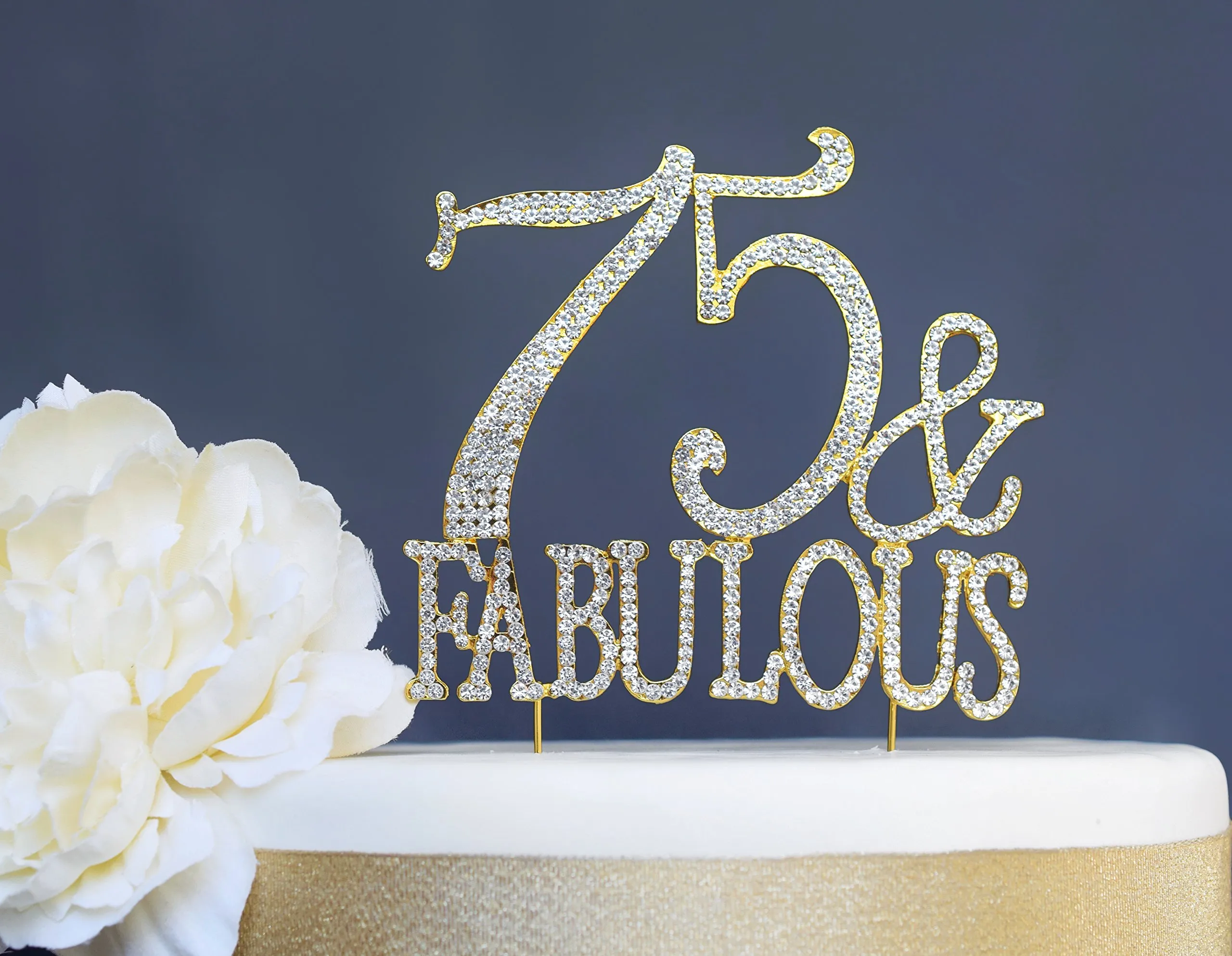 14312 kitchen decor 75th birthday banner