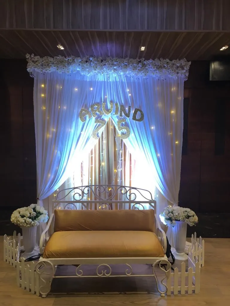 14312 kitchen decor 75th birthday photo booth