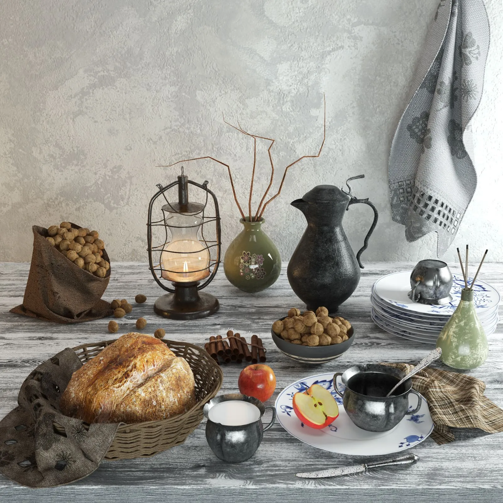 14330 kitchen decor 3d max model 5