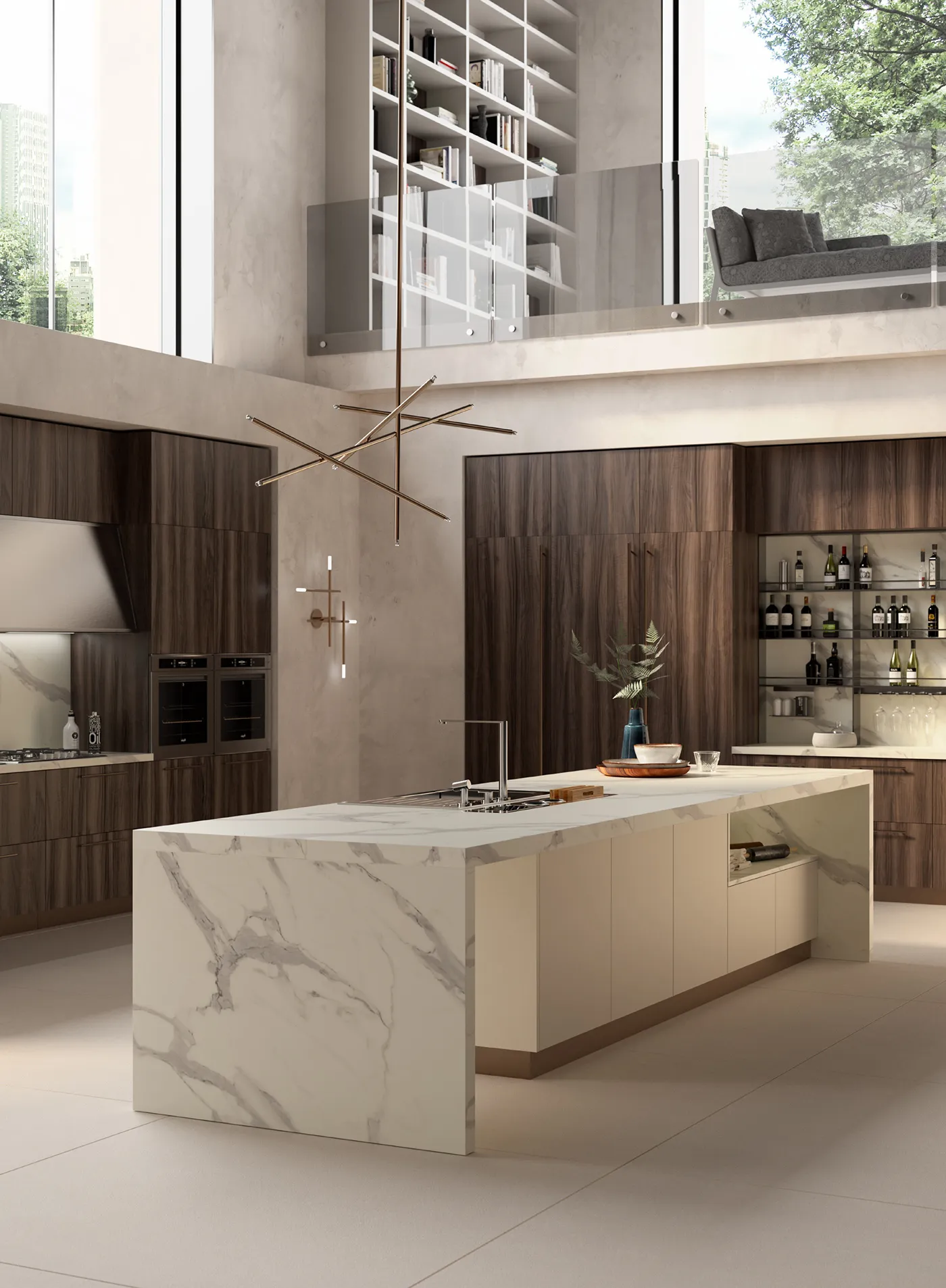 14331 metallic kitchen accents
