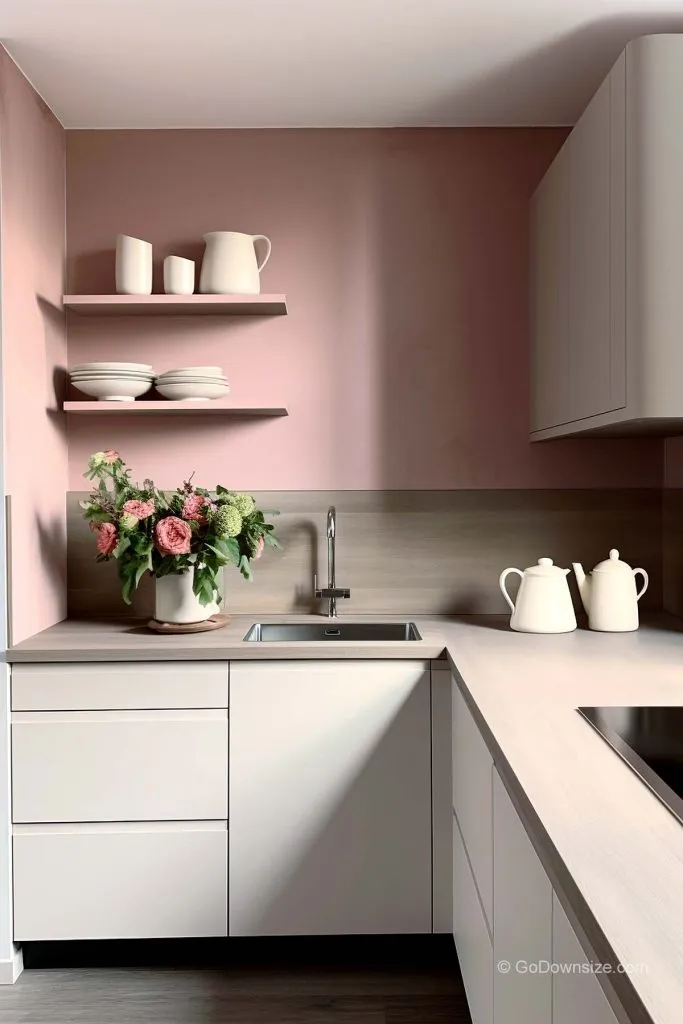 14334 dusty rose kitchen backsplash