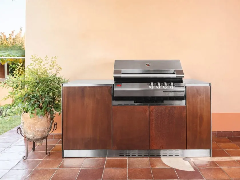 14338 corten steel lighting