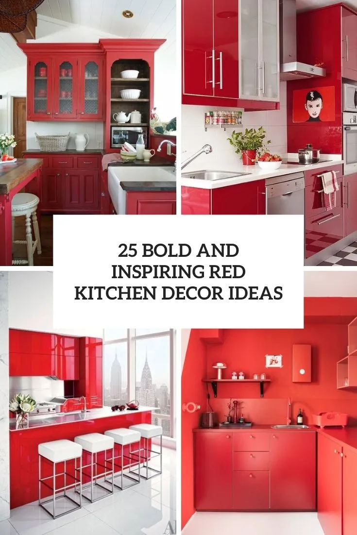 14340 red kitchen design
