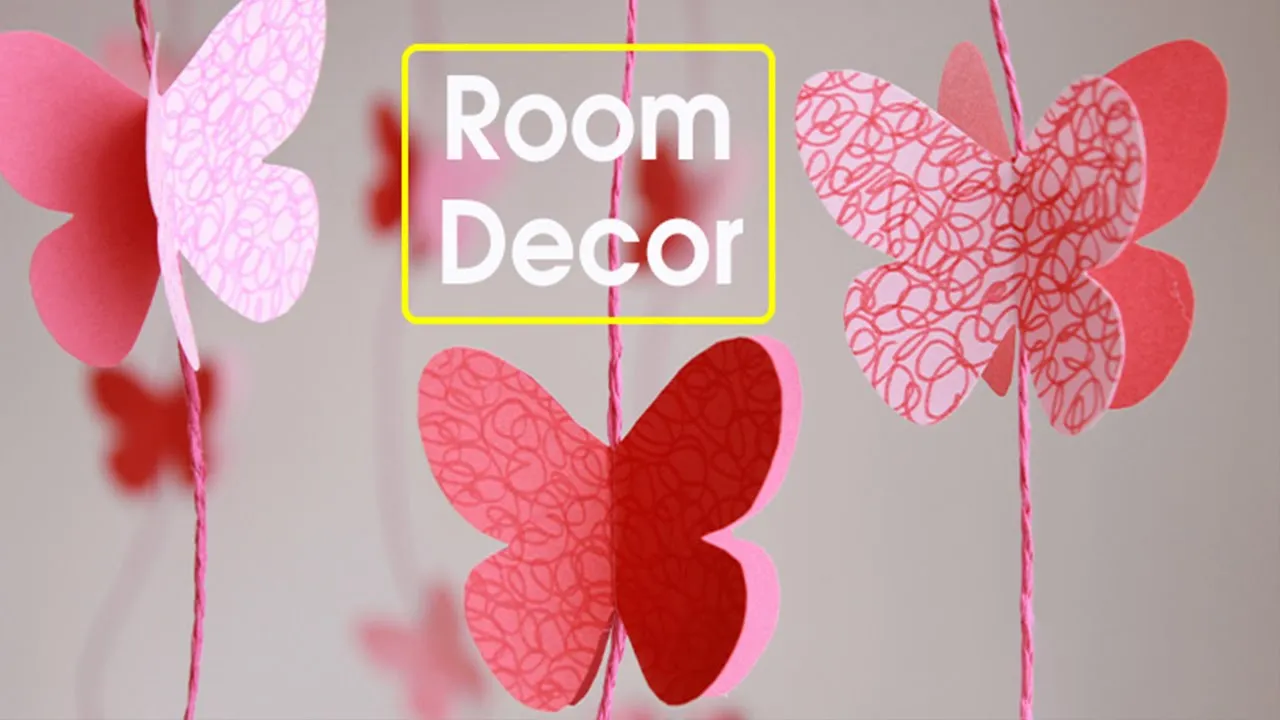 14347 butterfly garland diy