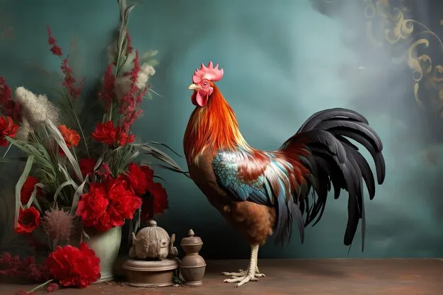 14350 rooster artwork